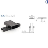 Di-Tec Staffa di ancoraggio per SC10605 SC10606 SC10607 SC10608