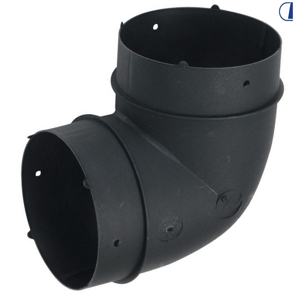 Curva a 90° (gomito) per tubi scarico Ø 80 mm