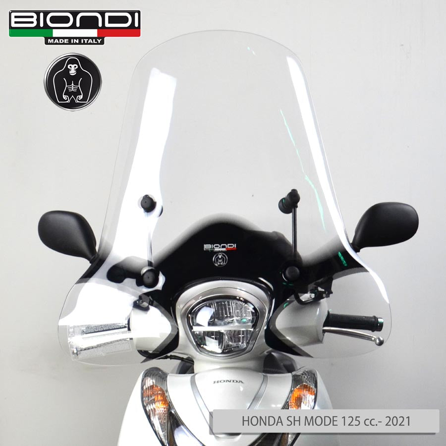 Biondi Parabrezza Club Garelli Flexi 50 cc 2009 - Completo di Attacchi