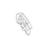 Dometic Tappo finale destro per tenda da sole PR 2500 anodizzato