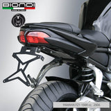 Biondi Portatarga Moto Regolabile Acciaio Nero Yamaha FZ8 e FZ1 - 8901002