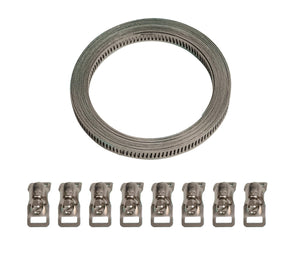 Lampa Kit nastro acciaio con 8 morsetti - 300 cm 70023