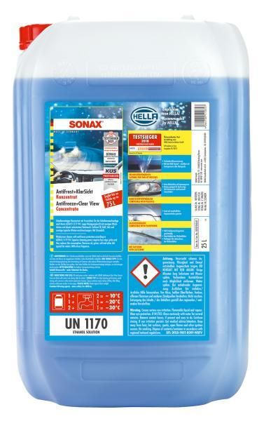 Sonax Konzentriertes Scheibenwaschmittel-Frostschutzmittel 25 L
