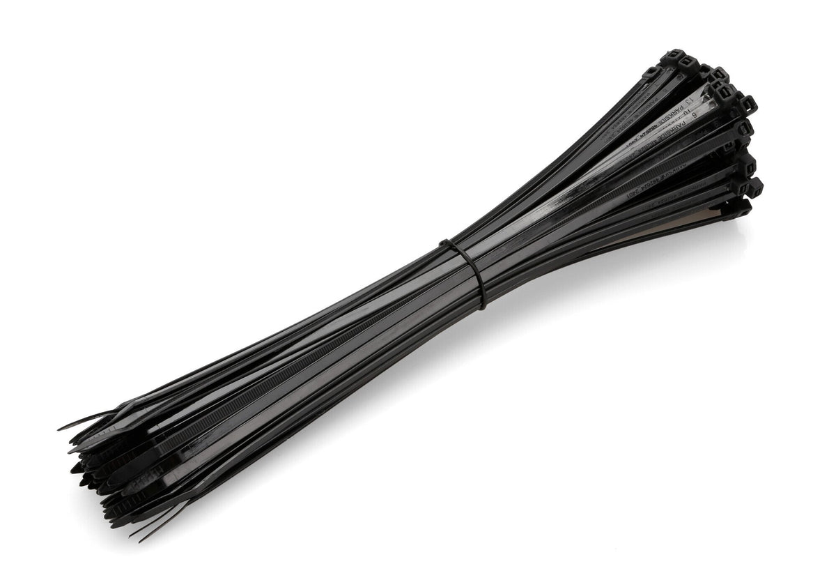 Fascette fermacavo 100 pz - 30 cm - Nero