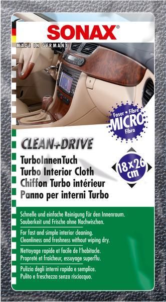Sonax Turbo Interior Clean+Drive Cloth