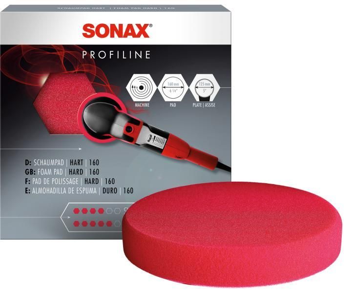 Sonax Disco in spugna dura per lucidatrice 160 mm