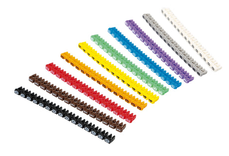 Lampa Segnacavi colorati, set 100 pz 70064