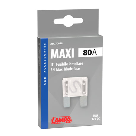 Lampa Fusibile lamellare Maxi, 12/32V - 80A 70078