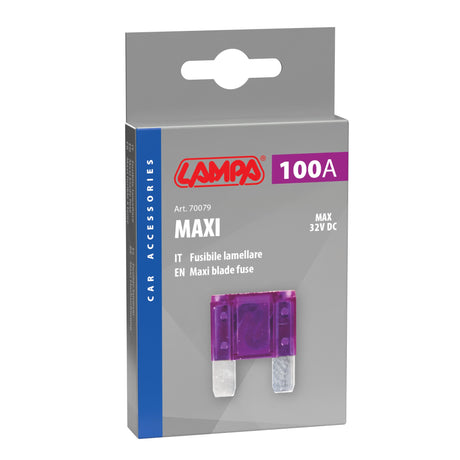 Lampa Fusibile lamellare Maxi, 12/32V - 100A 70079