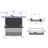 Thule Gradino elettrico G2 Slide-Out 12V per Fiat Ducato dal 2006