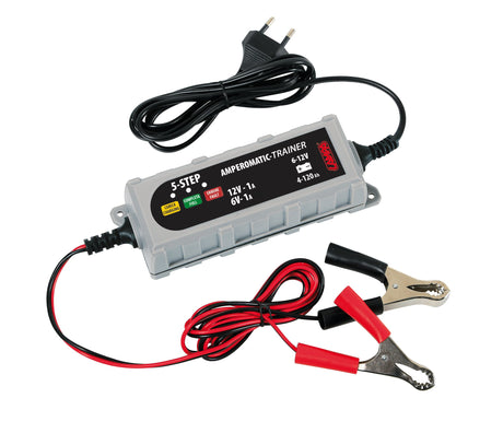 Lampa Amperomatic Trainer, caricabatteria intelligente, 6/12V - 0,55/1A 70178