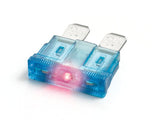Lampa Smart Led, set 6 fusibili lamellari con spia a led, 12/32V - 30A 70187