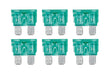 Lampa Smart Led, set 6 fusibili lamellari con spia a led, 12/32V - 30A 70187