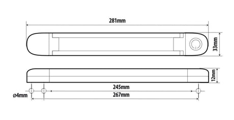 Lampa Lum-1, lampada a Led, 9/33V 70670