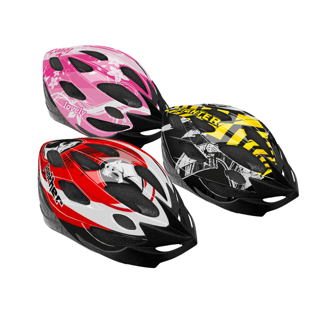 SportOne Casco Skateboard Junior mis.Regolabile 3 Col assortiti regolazione