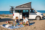 Toldo veranda Fiamma F45S 400 - Blanco polar Azul real 06280C01Q