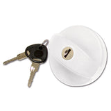 White Filler Cap with Cylinder 1 pc 8032793932154