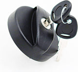 Schwarzer Tankdeckel mit Zylinder und Schlüsseln, 1 Stück, 8032793932147