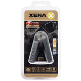 Diebstahlsicheres Bremsscheibenschloss Xena X2 für Motorräder, Carbonfaser-Optik