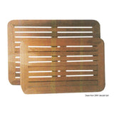 ARC Tischplatte aus echtem Teakholz 45x70/55x80 cm
