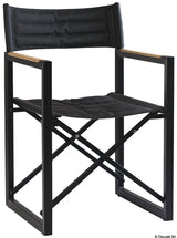 ARC Sedia pieghevole alluminio teak ARC The Square antracite