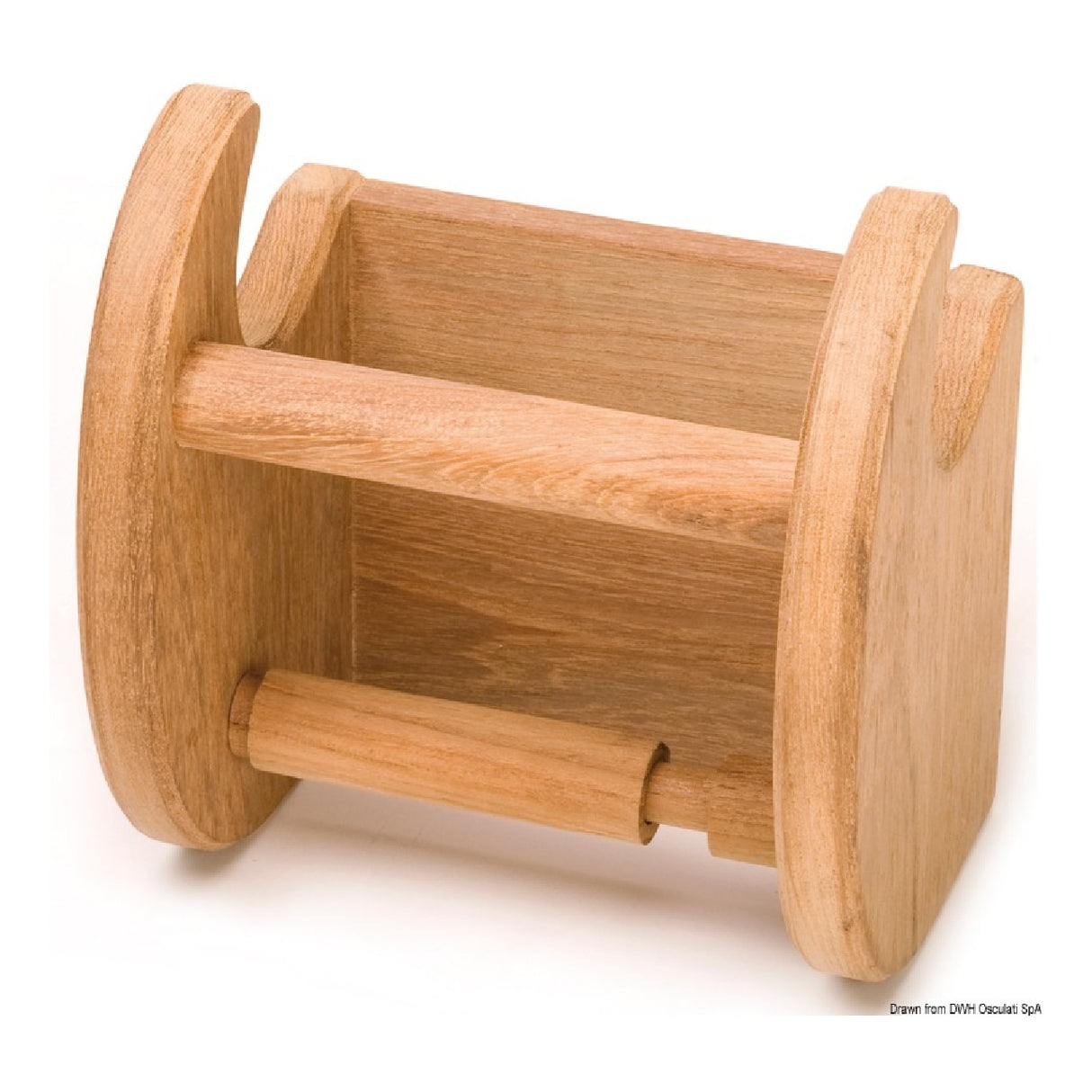 ARC Teak Toilet Paper Holder