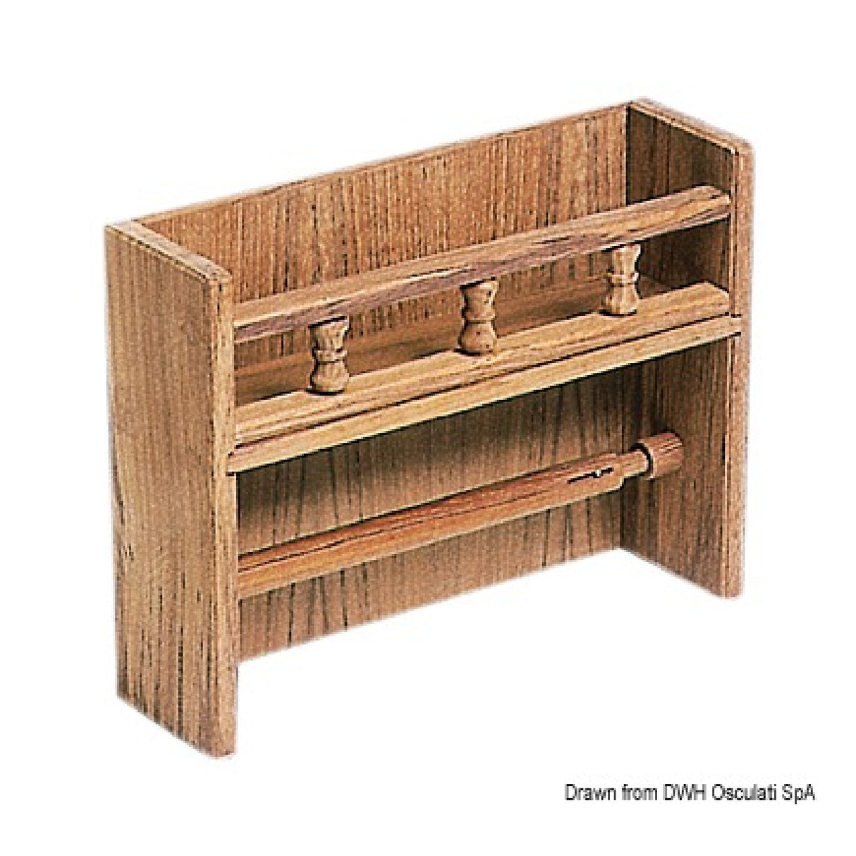 ARC Paper towel holder with spice rack