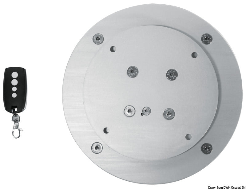 Pata de mesa retráctil de 2 etapas Noval de 12 V con placa de 90 grados