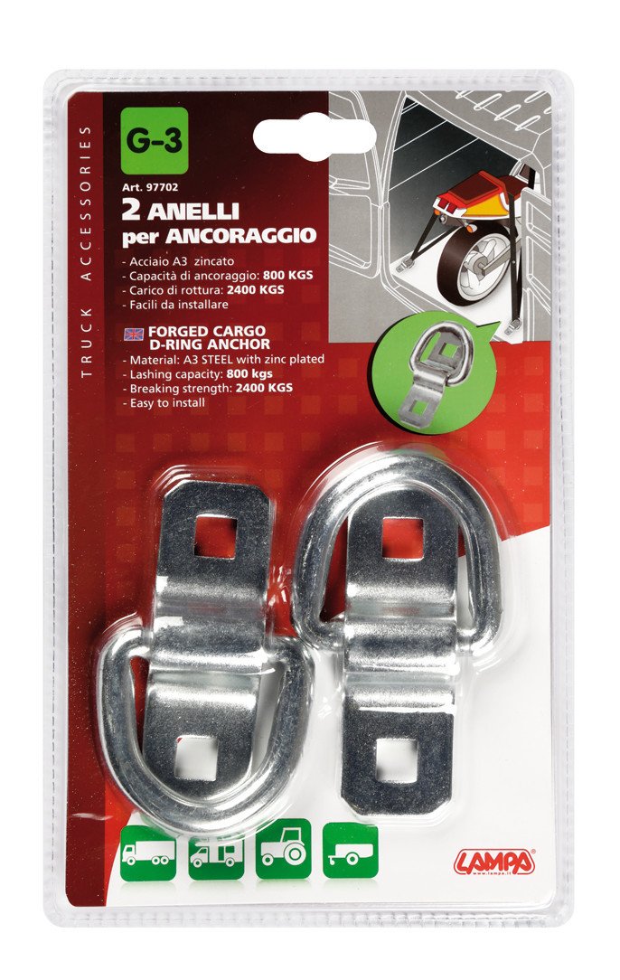 G-3 Lampe, Befestigungsringe, 2 Stück 97702