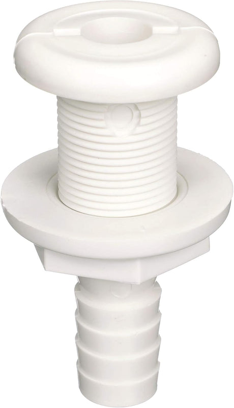 ATTWOOD - connettore passascafo dritto in polipropilene 3 1/4 pollice