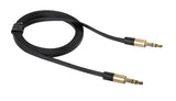 Lámpara Phixia, cable AUX-AUX - 120 cm - Negro 38900