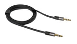 Lámpara Phixia, cable AUX-AUX - 120 cm - Negro 38900