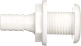 ATTWOOD - connettore passascafo dritto in polipropilene 3 1/4 pollice