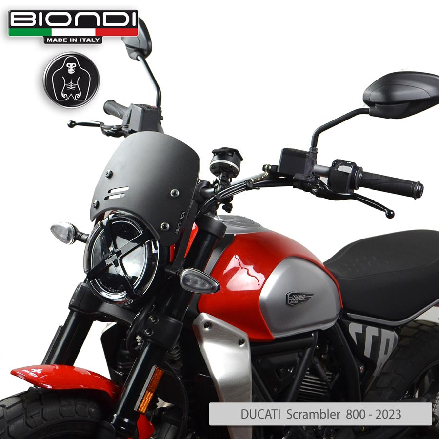 Biondi Cupolino Caffè Nero Satinato Ducati Scrambler 800 2023+ - MPN 8010486