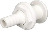 ATTWOOD - connettore passascafo dritto in polipropilene 3 1/4 pollice