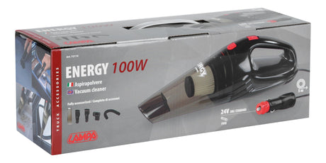 Aspirapolvere 24V per camion 100W con accessori  Lampa Energy 72114