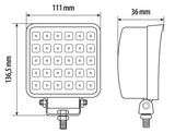 Lampa WL-27, faro ausiliario a 30 Led - 10/30V - Bianco 72189