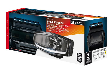 Pilot Pluton, faro alogeno di profondità con luce di posizione a led 248x141 mm