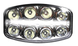 Pilot Pluton Nova faro di profondità LED con luce di posizione 10/30V 245x140 mm