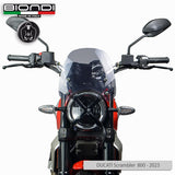 Biondi Cupolino Sport Fumè Chiaro Ducati Scrambler 800 da mag. 2023 - Kit Montaggio Incluso