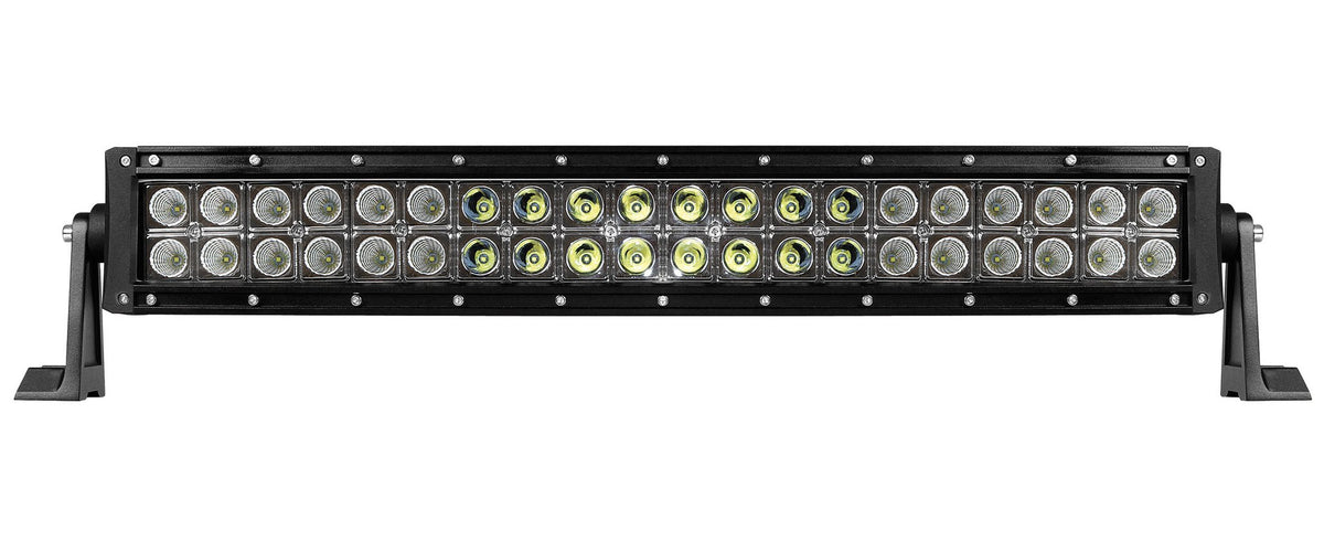 Barra a Led con struttura curva in alluminio, 12/24V - 55 cm