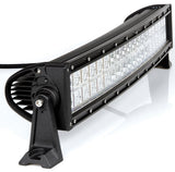 Barra a Led con struttura curva in alluminio, 12/24V - 55 cm