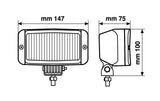 Lampa Prox, faro fendinebbia - Bianco 72346