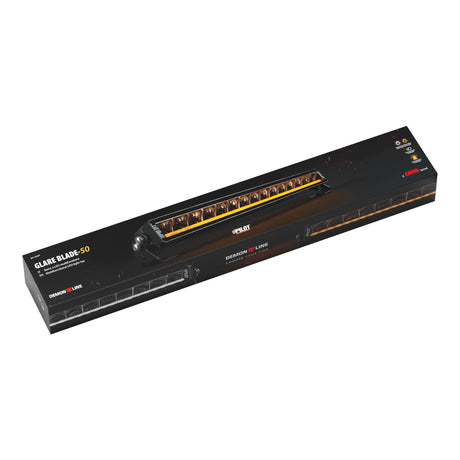 Pilot Glare Blade-50, barra multifunzione a Led - 12/24V - 545x75x65 mm