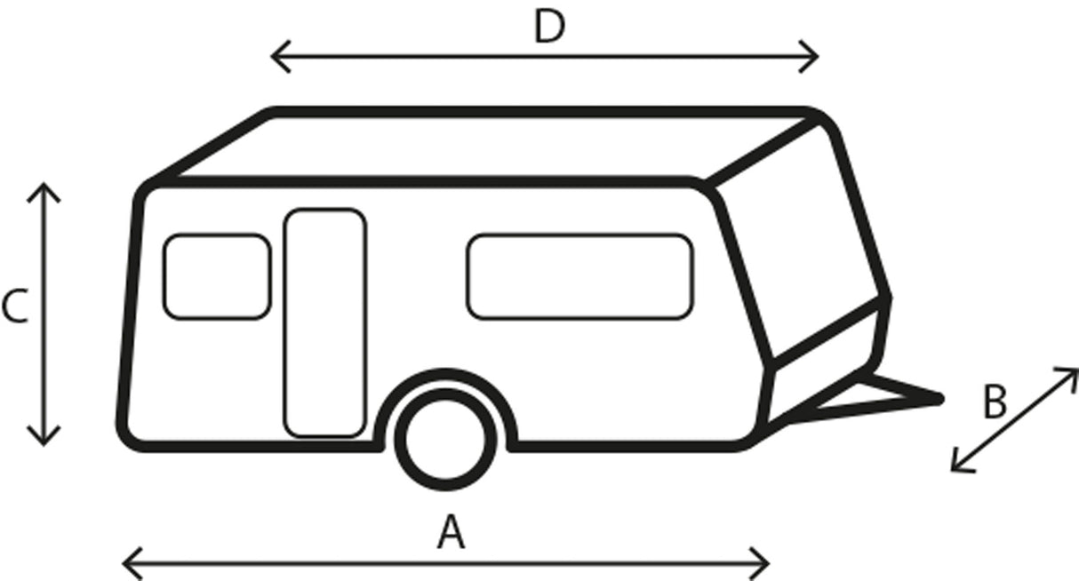 Lona para Caravana Brunner Cover 6M 550 - 600 cm