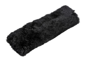Lampa Cuscino avvolgicintura in vera pelliccia di montone - Nero 72444