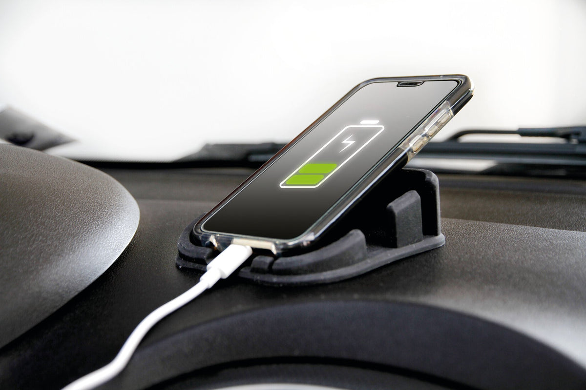 Lampa Phone-Mat, portatelefono/portaoggetti in silicone 72555