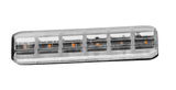 Lampa Luce di segnalazione multifunzione flessibile a 6 Led, 12/24V - Arancio 72855