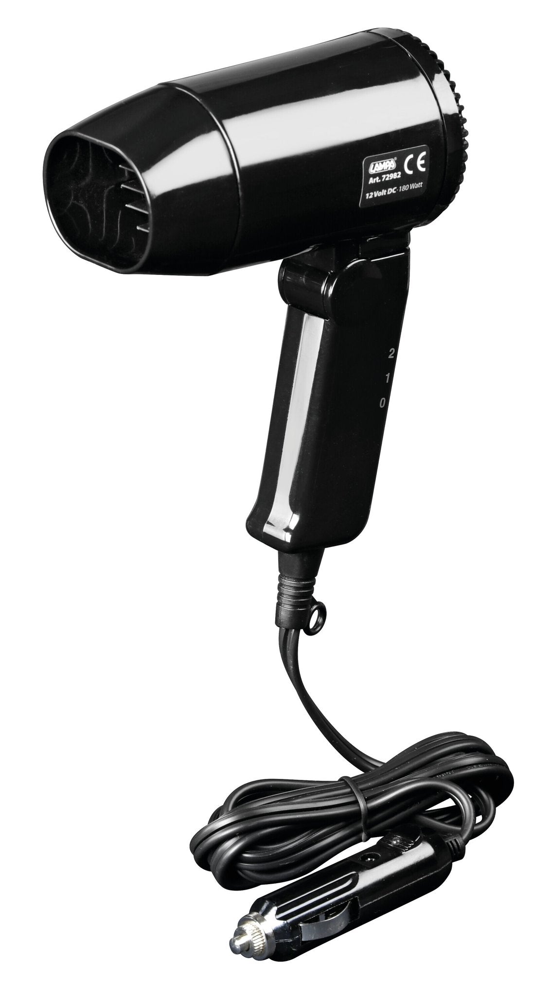 Lampa Hot-Air, phon asciugacapelli e sbrinatore 12V, 180W 72982