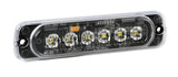 Lampa Luce strobo multifunzione a 6 Led, 12/24V - Bianco 72996